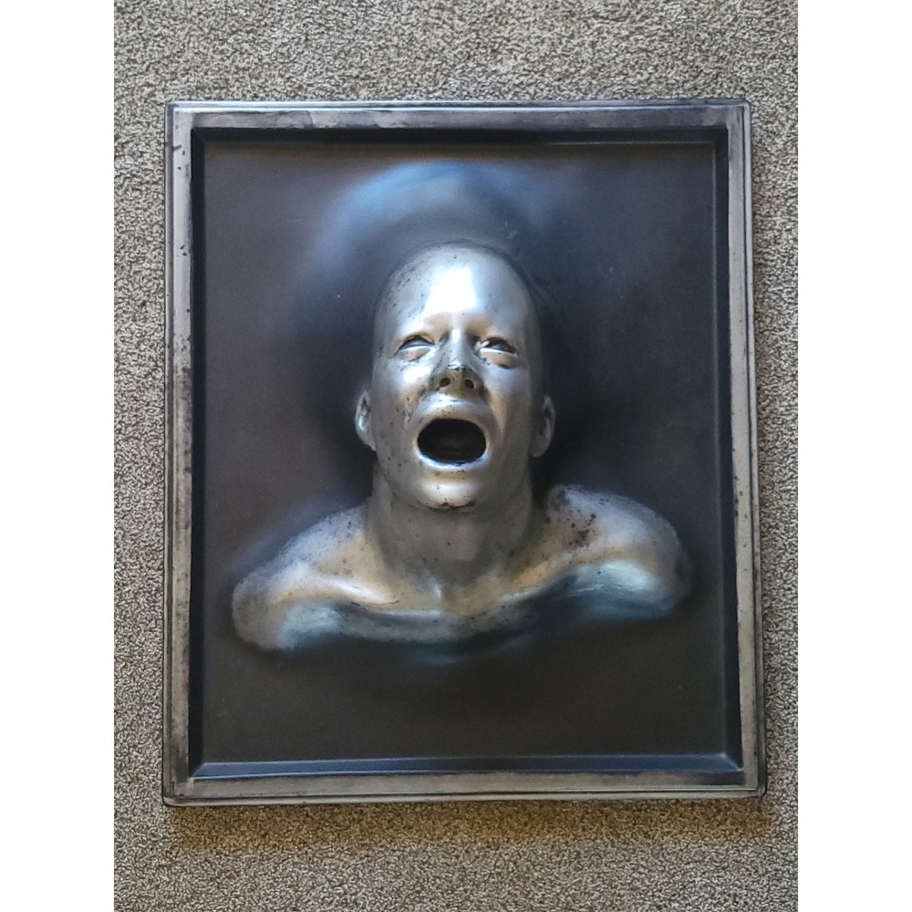 Vtg 1994 MetaPhysique Wall Sculpture Robert‎ J Marino 3D Relief Art Horror